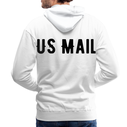 Current Resident front Premium Hoodie - white