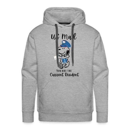 Current Resident front Premium Hoodie - heather grey