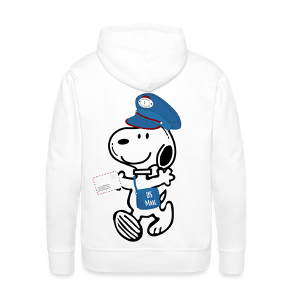 US Mail Premium Hoodie - white