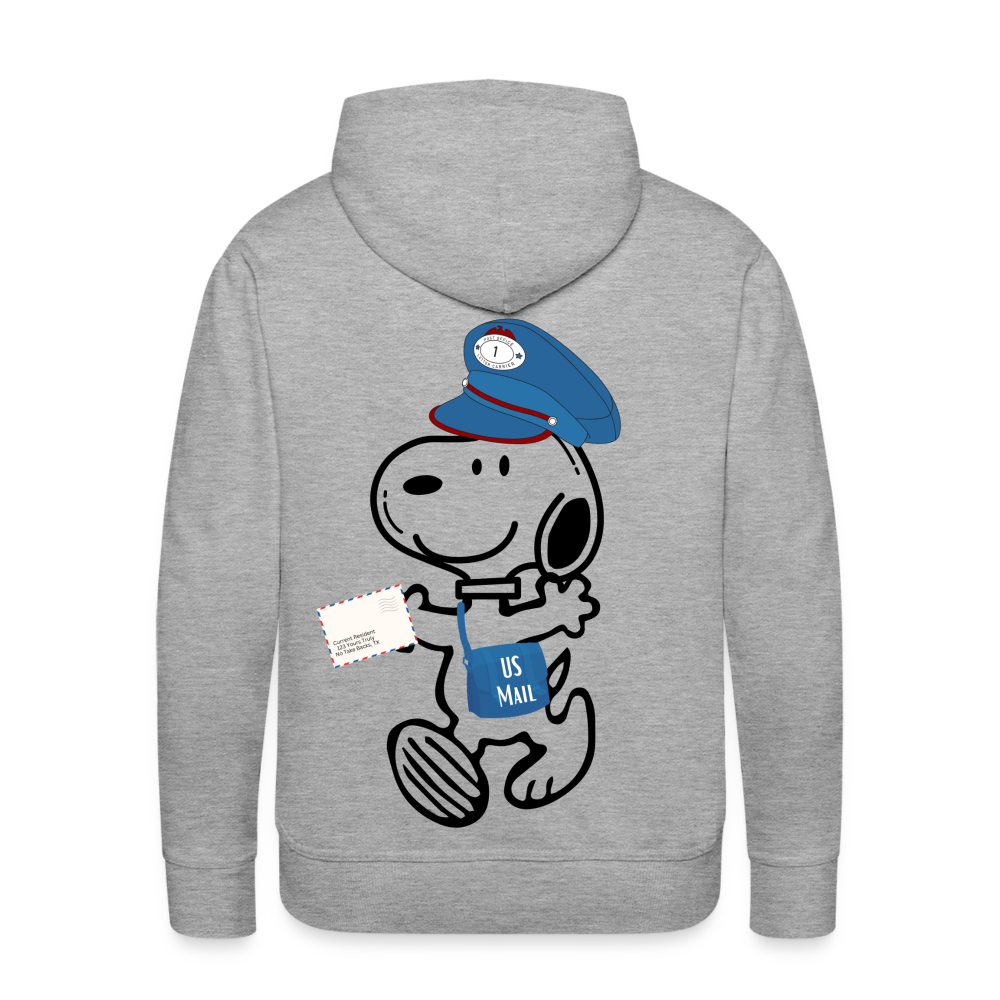 US Mail Premium Hoodie - heather grey