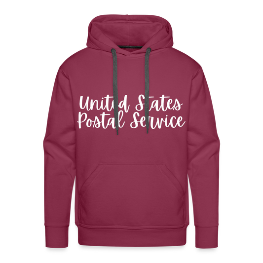 Peace Love Mail Premium Hoodie S-5XL - burgundy