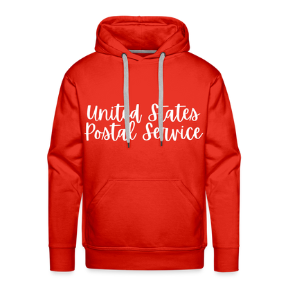 Peace Love Mail Premium Hoodie S-5XL - red
