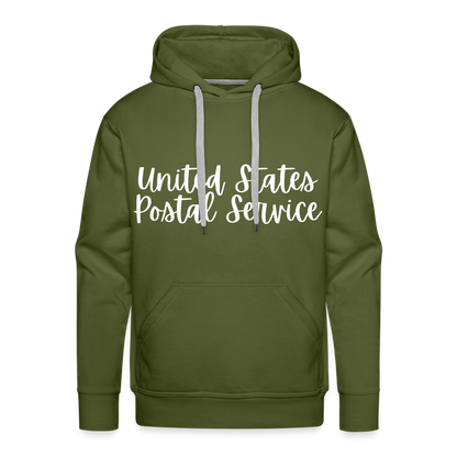Peace Love Mail Premium Hoodie S-5XL - olive green