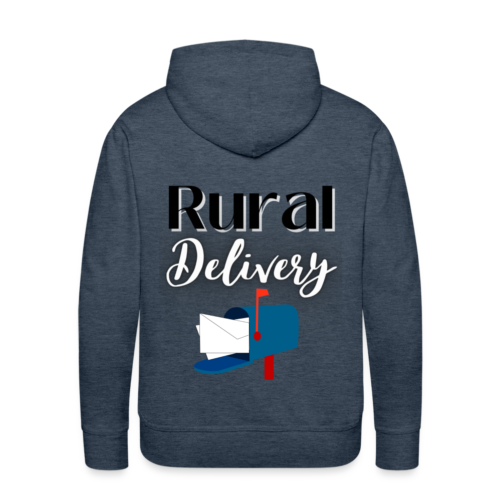 Rural Delivery Premium Hoodie S-5XL - heather denim