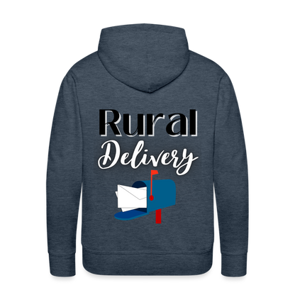 Rural Delivery Premium Hoodie S-5XL - heather denim