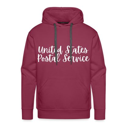 First Class Mail Lady Premium Hoodie S-5XL - burgundy