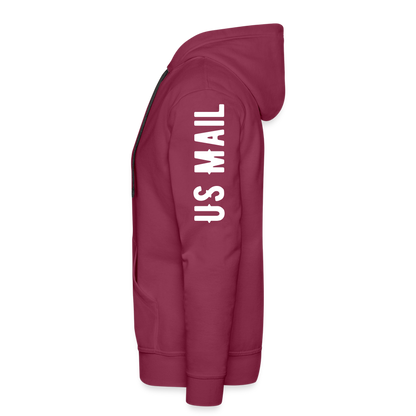 First Class Mail Lady Premium Hoodie S-5XL - burgundy