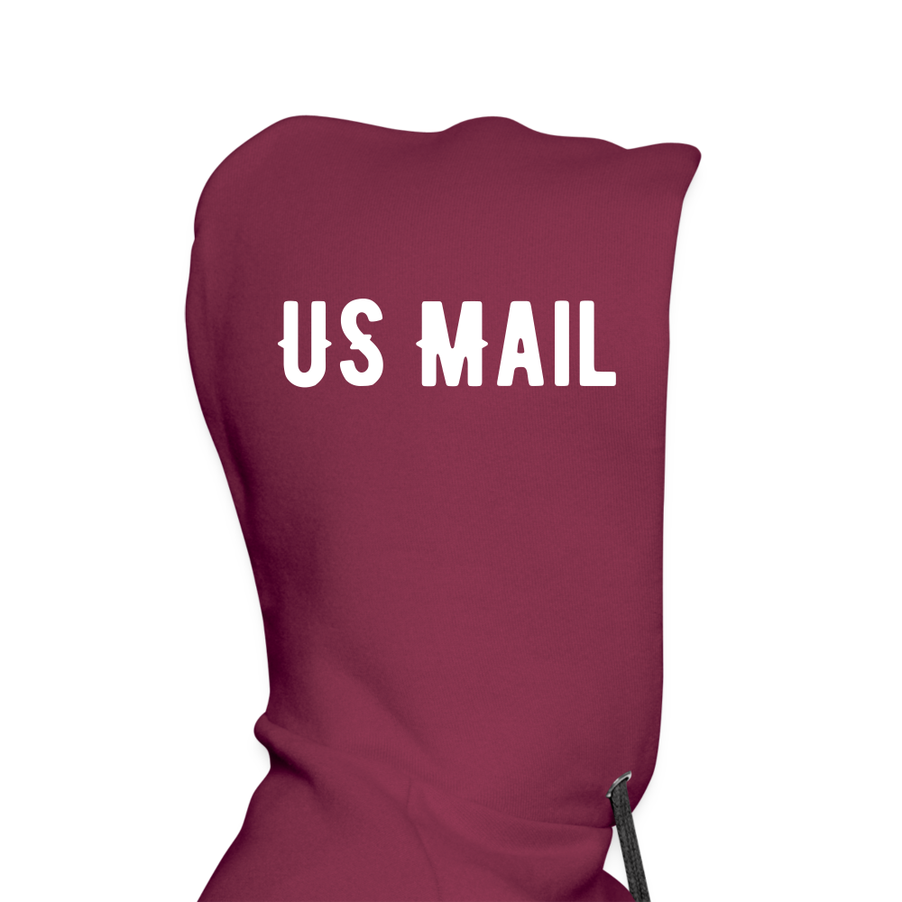 First Class Mail Lady Premium Hoodie S-5XL - burgundy