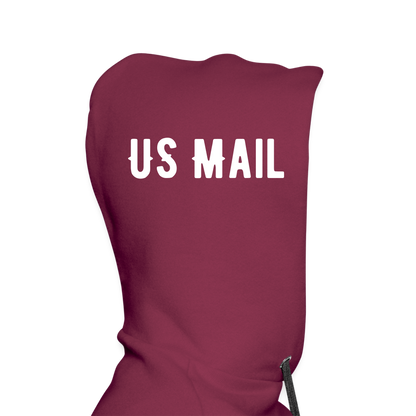 First Class Mail Lady Premium Hoodie S-5XL - burgundy