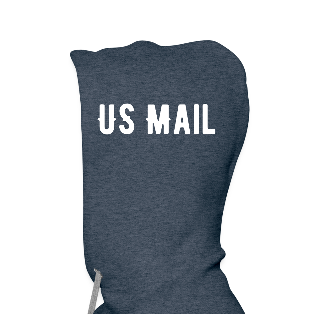 First Class Mail Lady Premium Hoodie S-5XL - heather denim