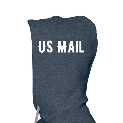 First Class Mail Lady Premium Hoodie S-5XL - heather denim