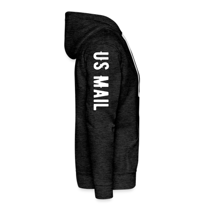First Class Mail Lady Premium Hoodie S-5XL - charcoal grey