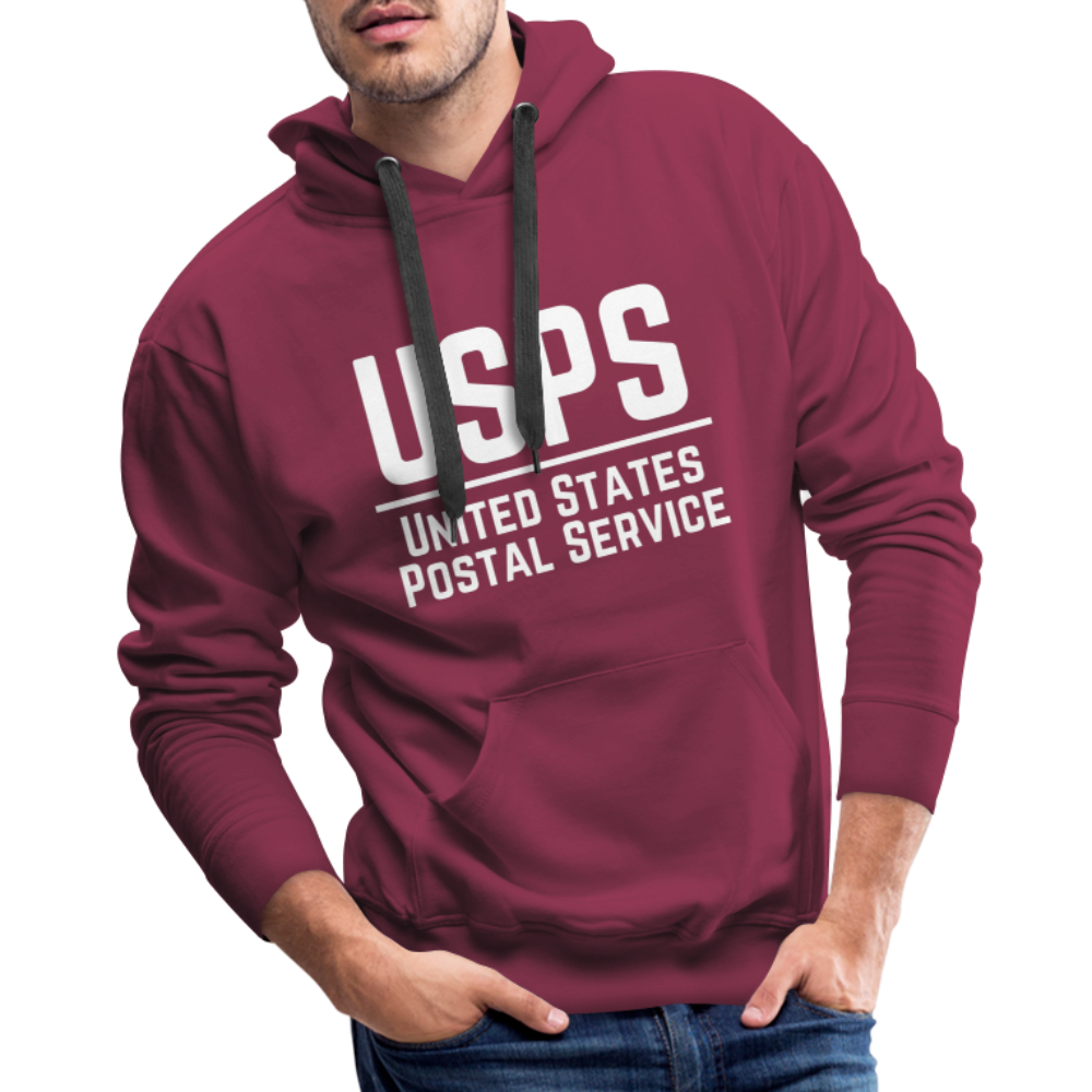 First Class Mail Man Premium Hoodie S-5XL - burgundy