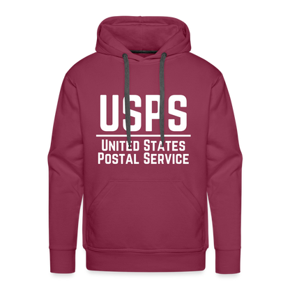 First Class Mail Man Premium Hoodie S-5XL - burgundy