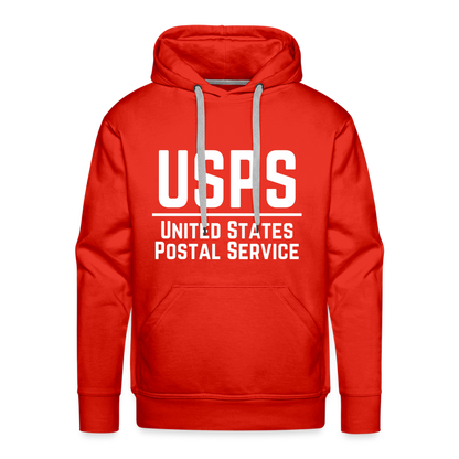 First Class Mail Man Premium Hoodie S-5XL - red