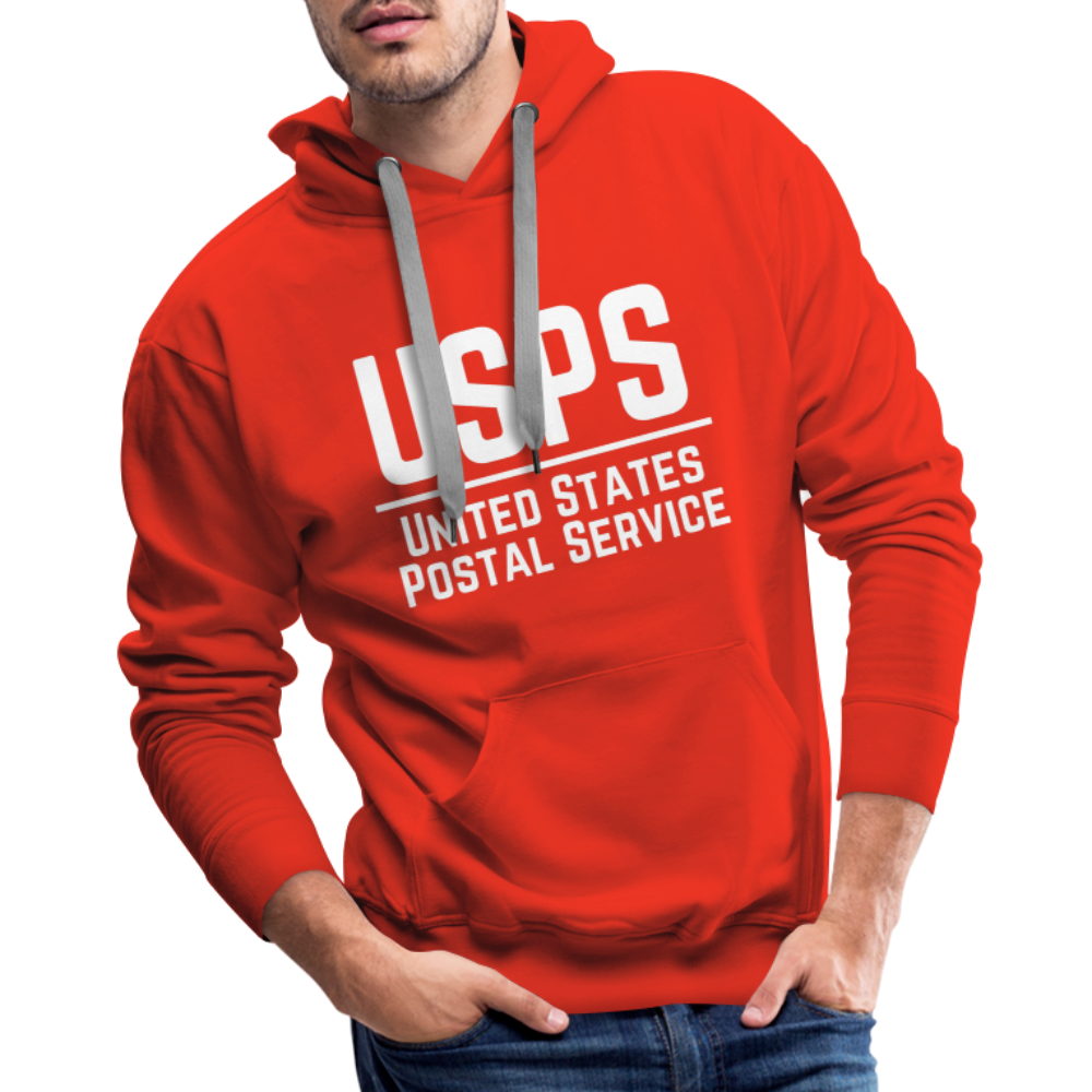 First Class Mail Man Premium Hoodie S-5XL - red
