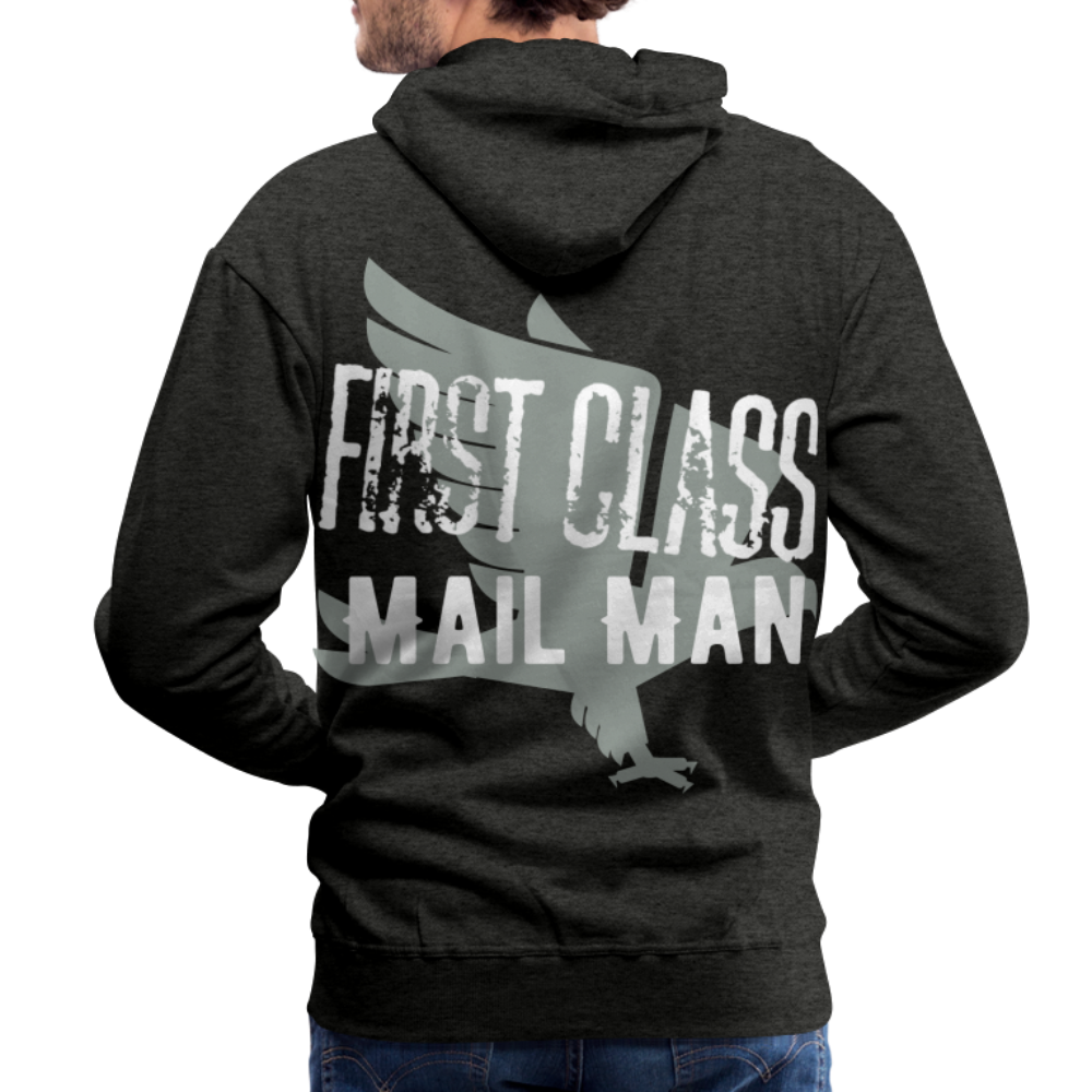 First Class Mail Man Premium Hoodie S-5XL - charcoal grey