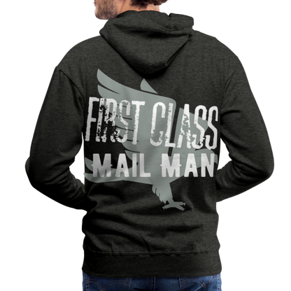 First Class Mail Man Premium Hoodie S-5XL - charcoal grey