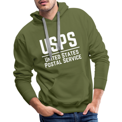 First Class Mail Man Premium Hoodie S-5XL - olive green