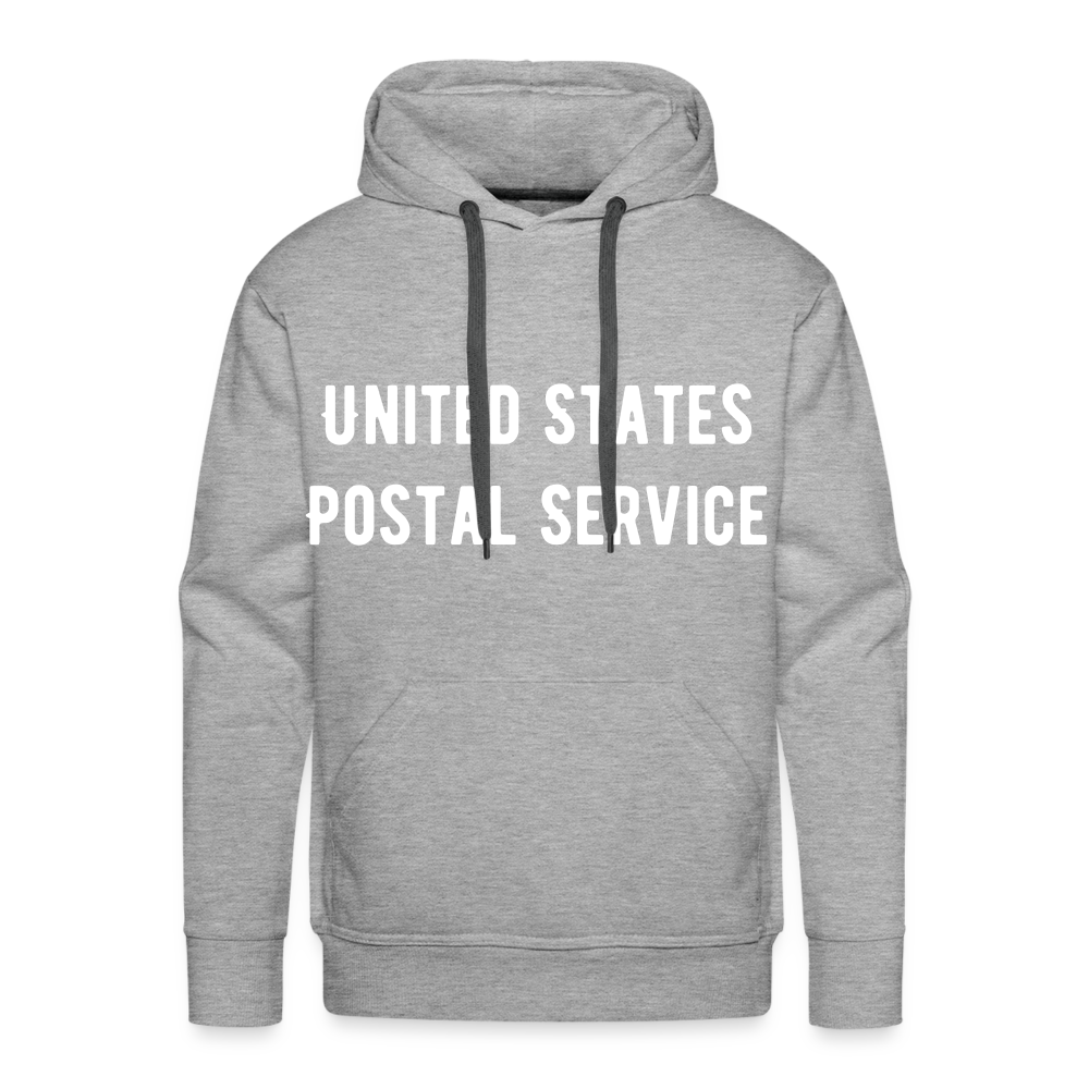 US Mail Eagle & Flag Premium Hoodie S-5XL - heather grey