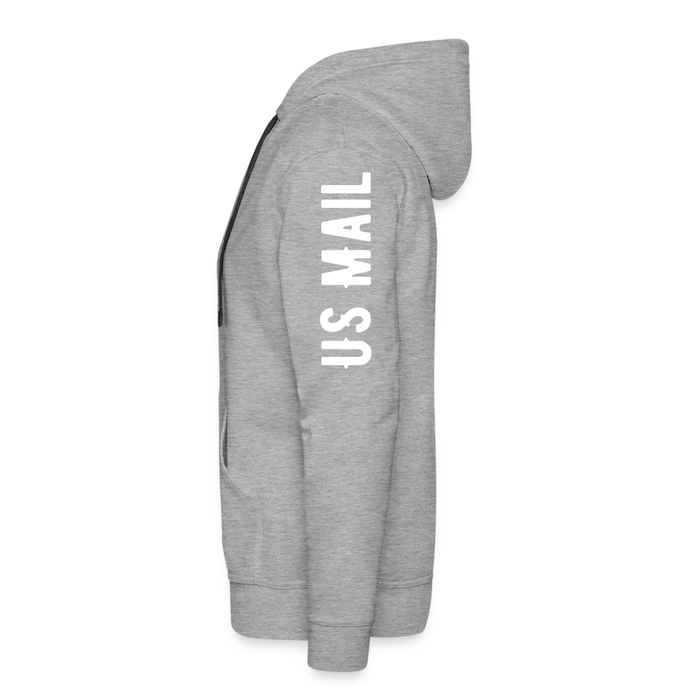 US Mail Eagle & Flag Premium Hoodie S-5XL - heather grey