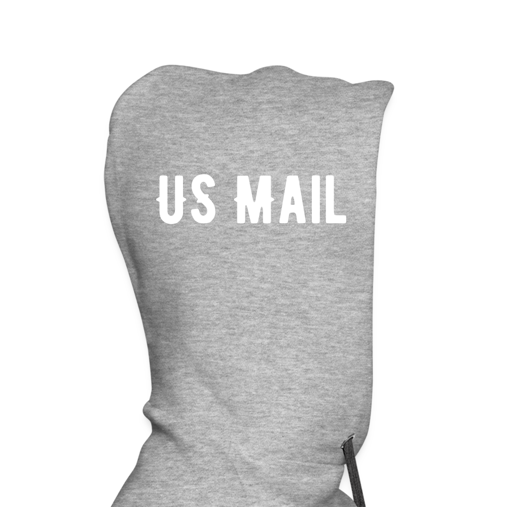 US Mail Eagle & Flag Premium Hoodie S-5XL - heather grey