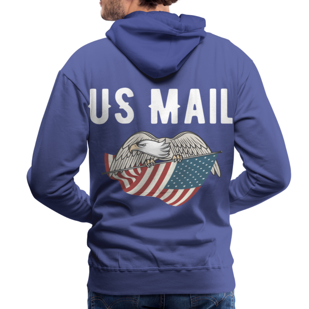 US Mail Eagle & Flag Premium Hoodie S-5XL - royal blue