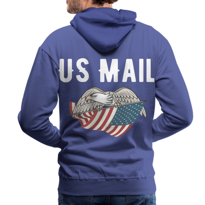 US Mail Eagle & Flag Premium Hoodie S-5XL - royal blue