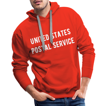 US Mail Eagle & Flag Premium Hoodie S-5XL - red