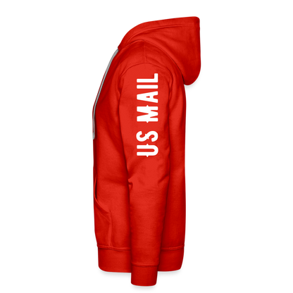 US Mail Eagle & Flag Premium Hoodie S-5XL - red
