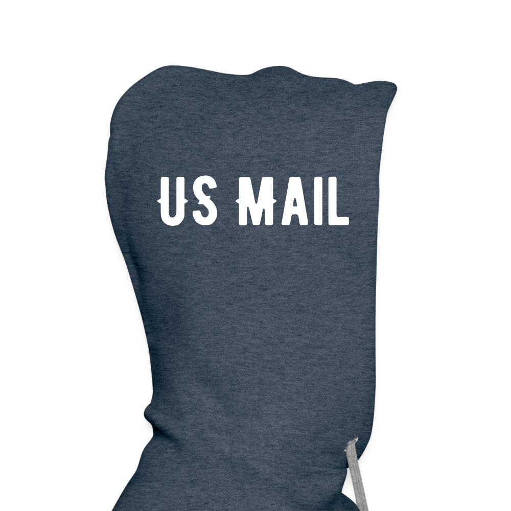 US Mail Eagle & Flag Premium Hoodie S-5XL - heather denim