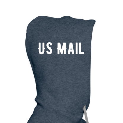 US Mail Eagle & Flag Premium Hoodie S-5XL - heather denim
