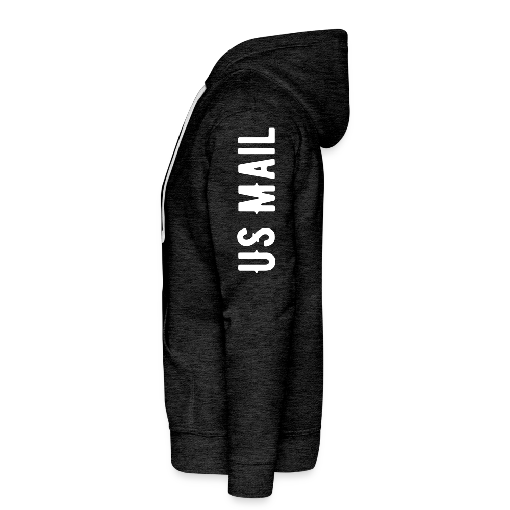 US Mail Eagle & Flag Premium Hoodie S-5XL - charcoal grey