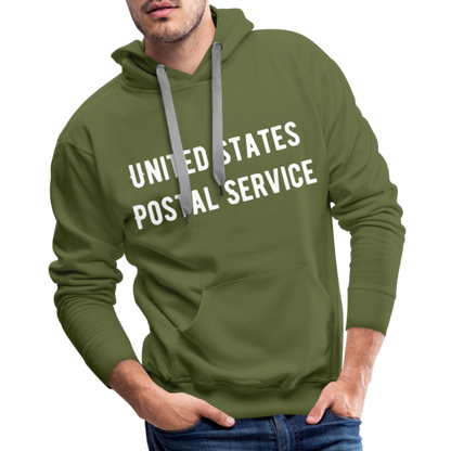 US Mail Eagle & Flag Premium Hoodie S-5XL - olive green