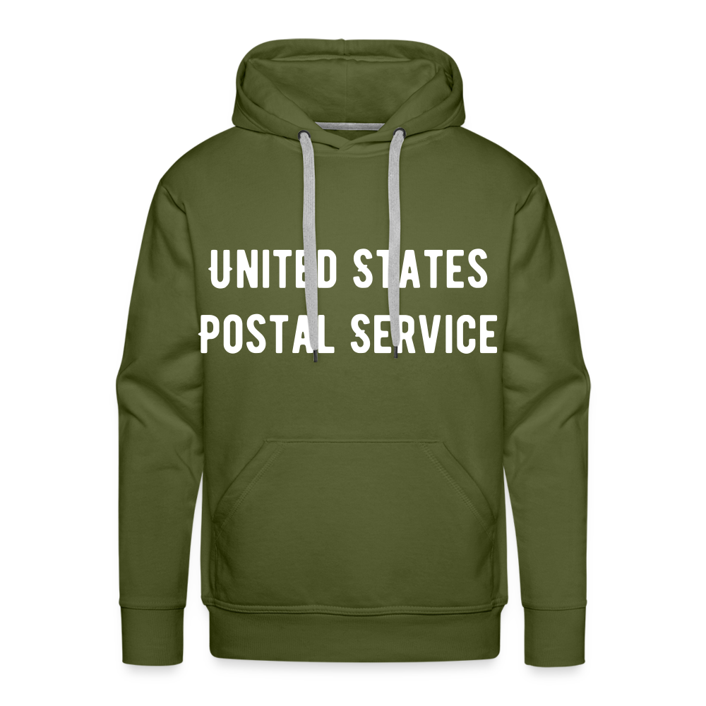 US Mail Eagle & Flag Premium Hoodie S-5XL - olive green