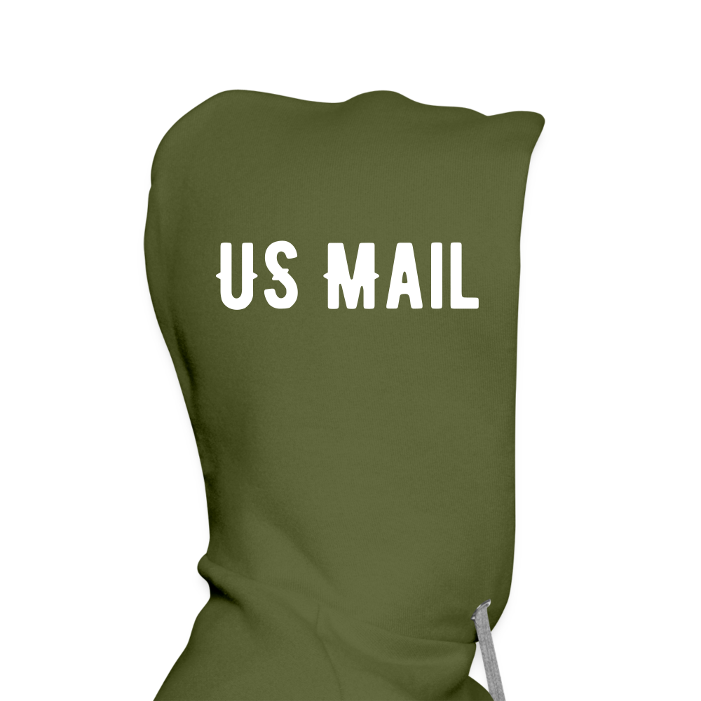 US Mail Eagle & Flag Premium Hoodie S-5XL - olive green