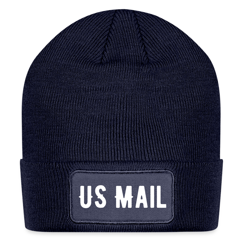 US Mail Patch Beanie - navy