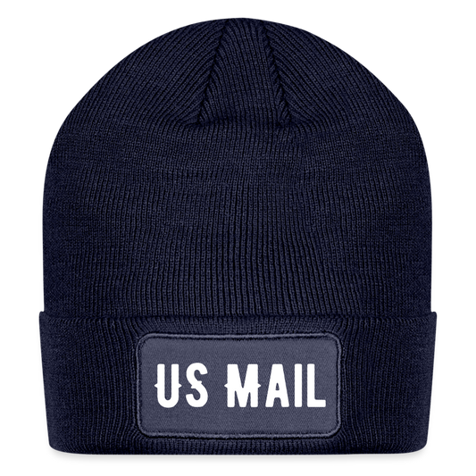 US Mail Patch Beanie - navy
