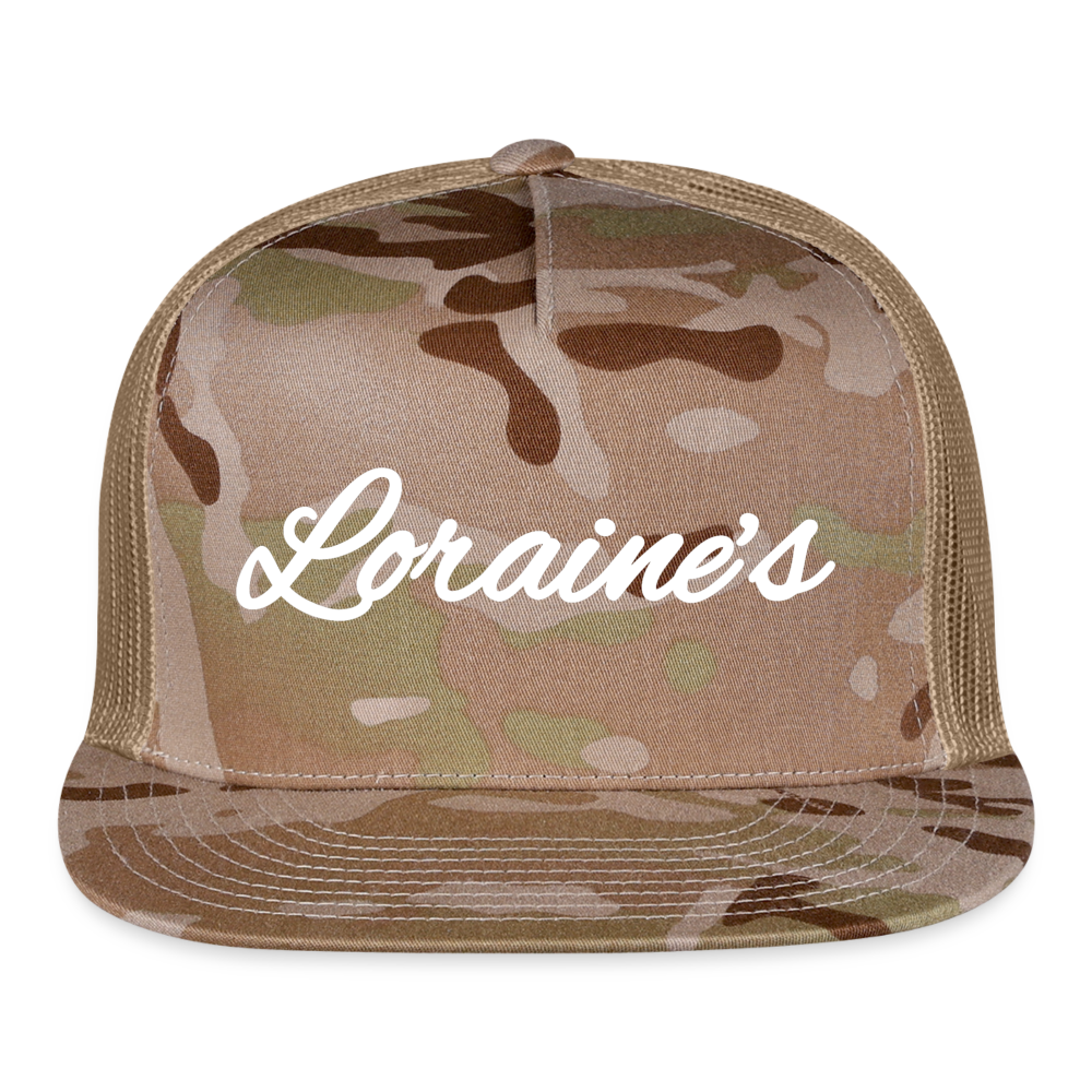 Loraine's Trucker Cap - MultiCam\tan