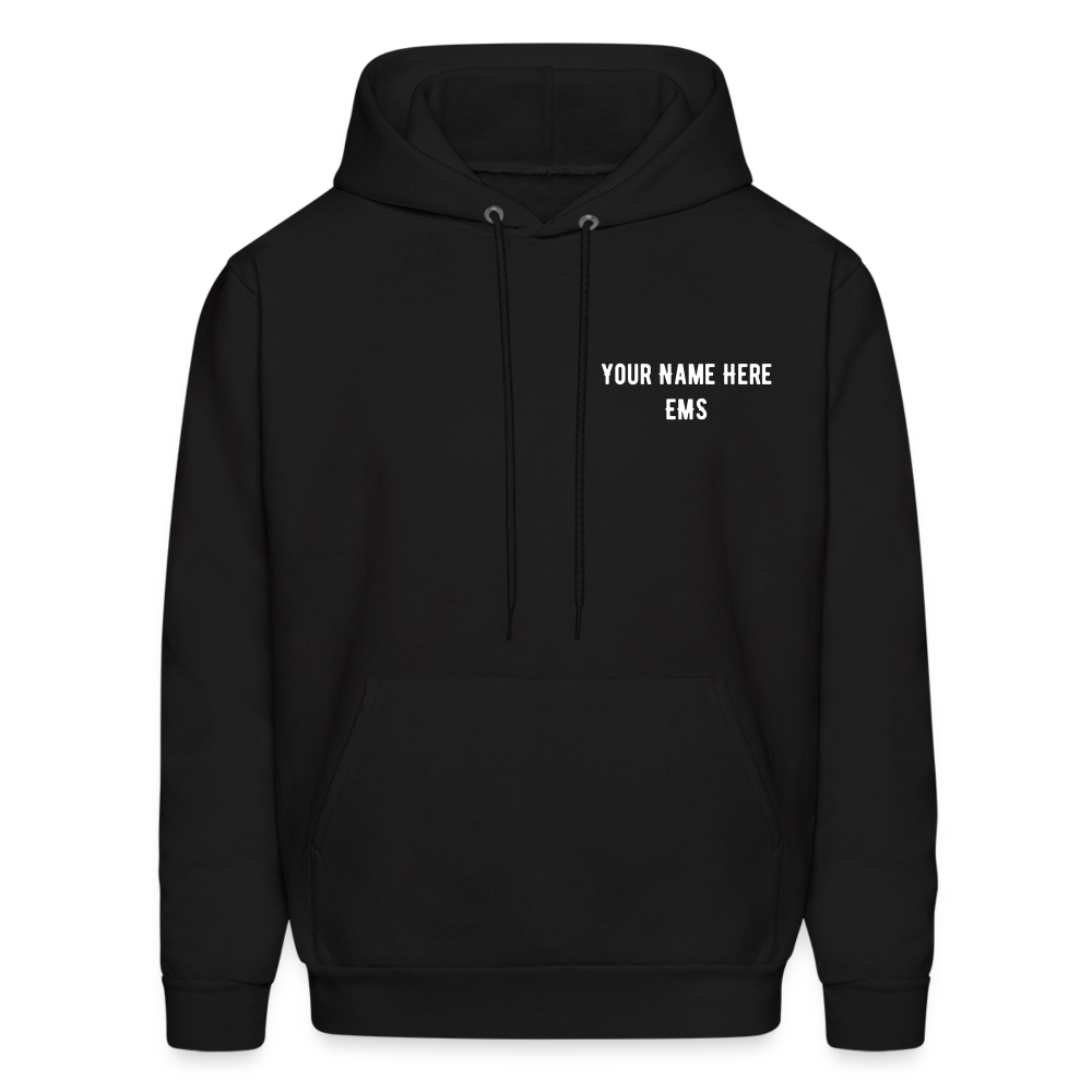 EMS How I Roll Hoodie S-5XL - black