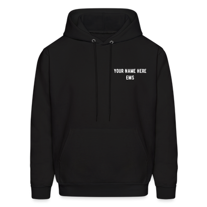 EMS How I Roll Hoodie S-5XL - black