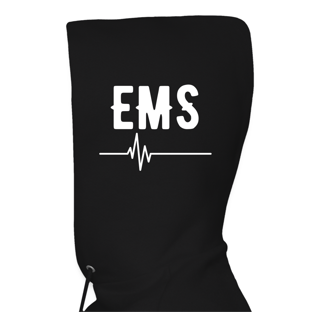 EMS How I Roll Hoodie S-5XL - black