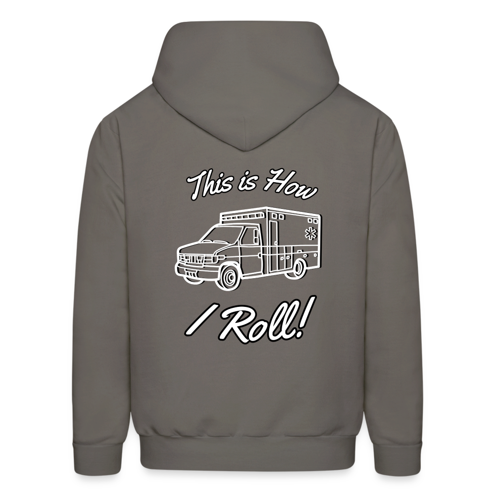 EMS How I Roll Hoodie S-5XL - asphalt gray