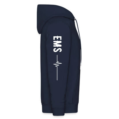 EMS How I Roll Hoodie S-5XL - navy