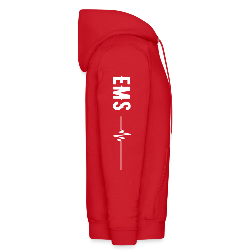 EMS How I Roll Hoodie S-5XL - red