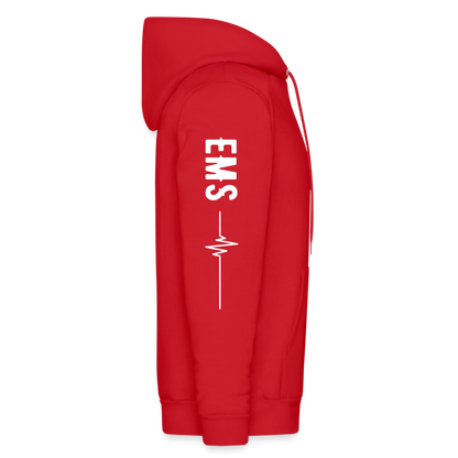 EMS How I Roll Hoodie S-5XL - red