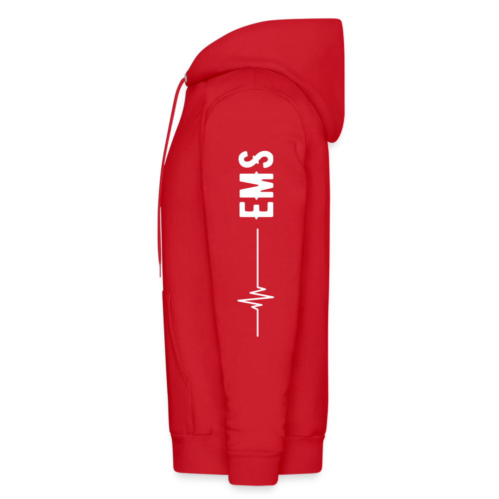EMS How I Roll Hoodie S-5XL - red