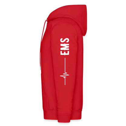 EMS How I Roll Hoodie S-5XL - red