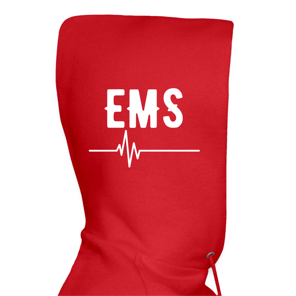 EMS How I Roll Hoodie S-5XL - red