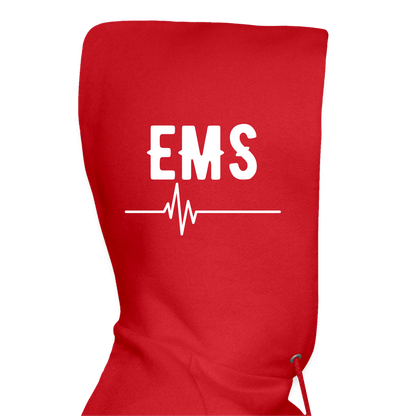 EMS How I Roll Hoodie S-5XL - red